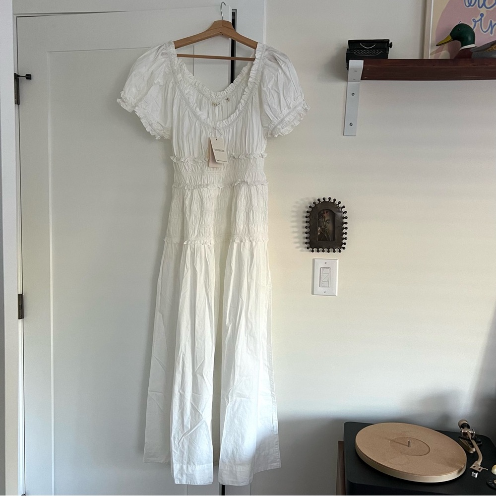 Doen Leanne Dress in Salt